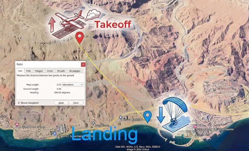 Paragliding in Ain Sokhna, Egypt – Flying Site Location